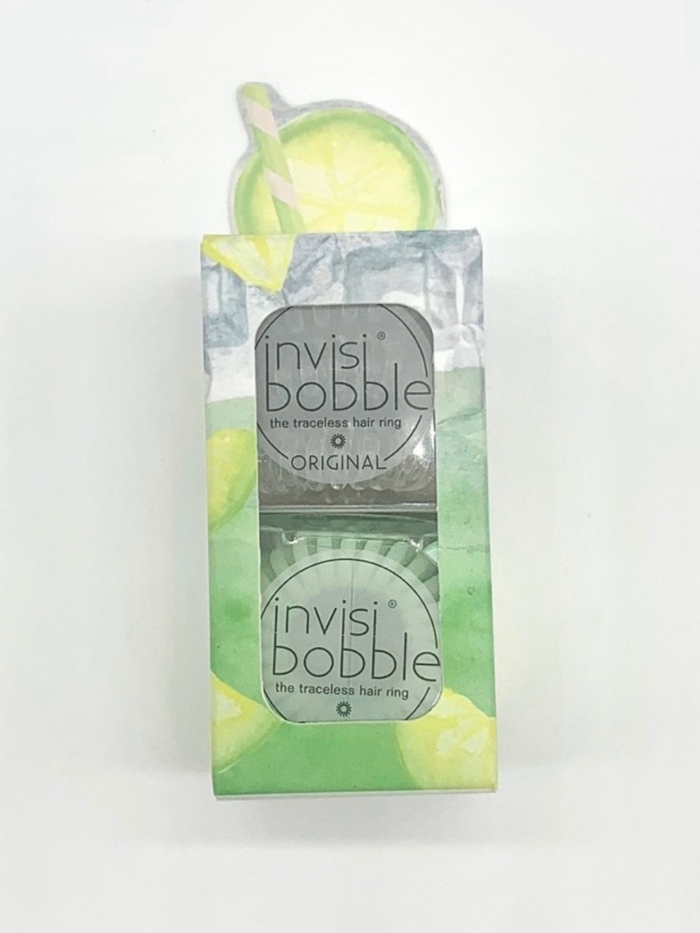 Invisibobble Original Traceless Hair Rings – Lime Green | New in Package